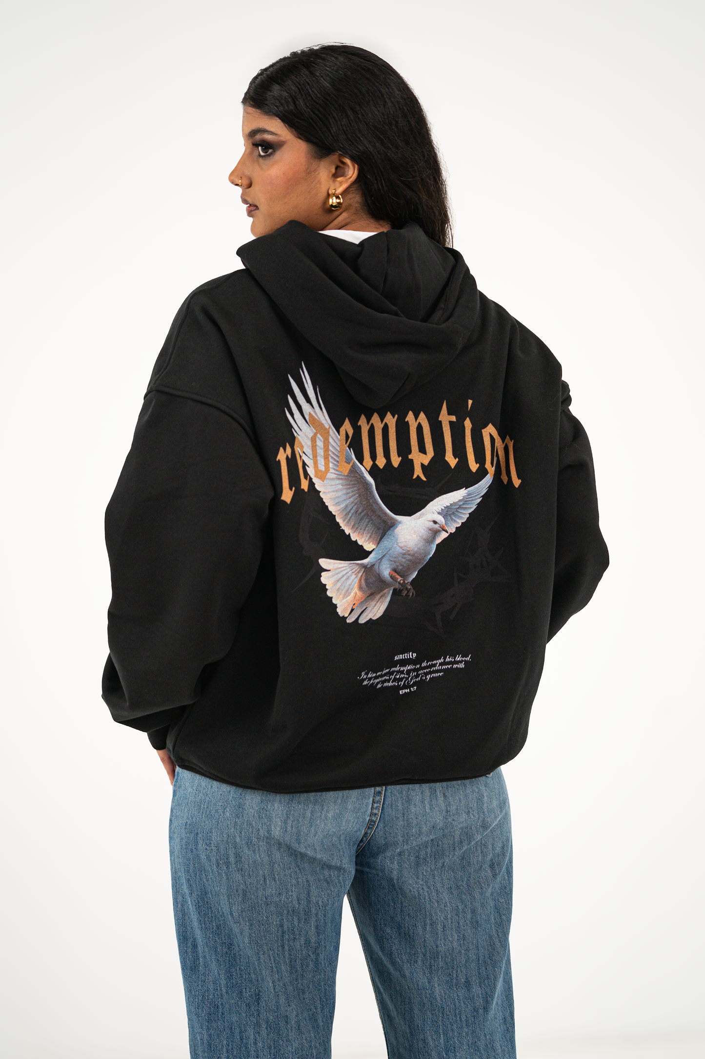 Redemption Gold Oversized Hoodie